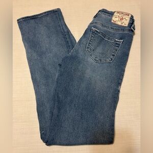 True Religion Women's Becca Mid Rise Bootcut Jeans